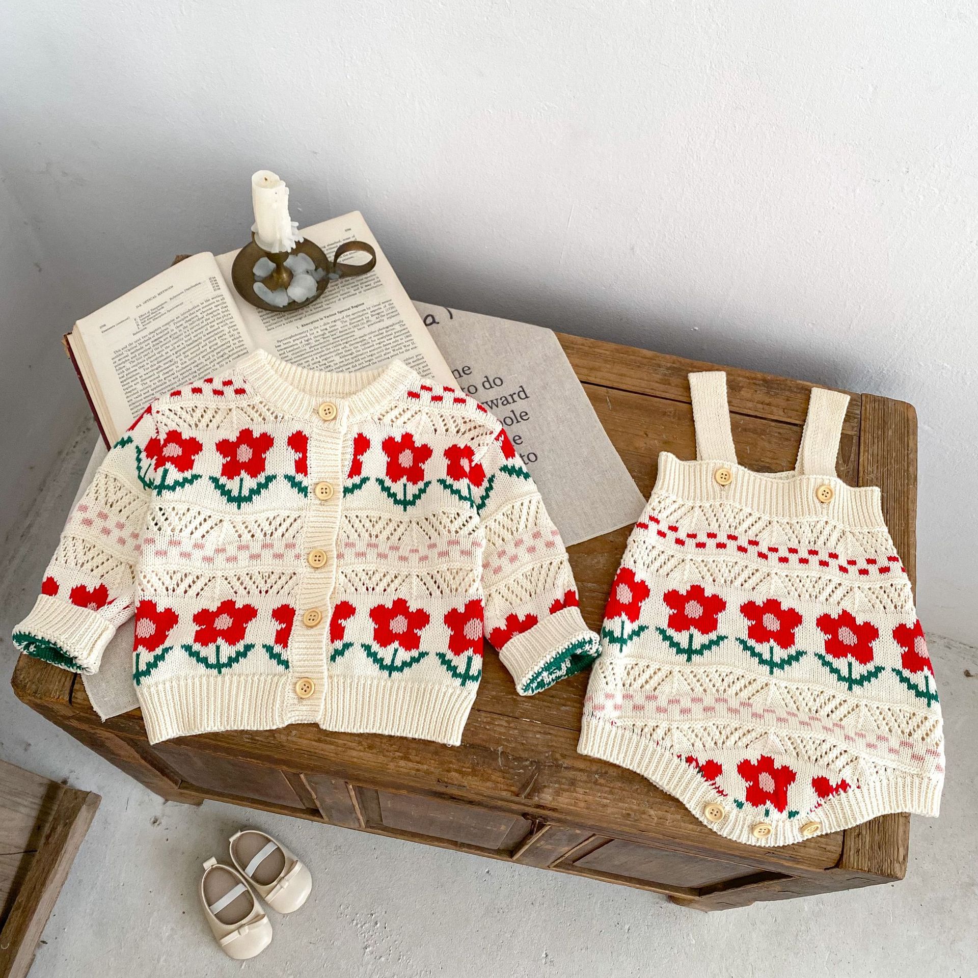 Baby Girl Autumn Cotton Sweater Cardigan