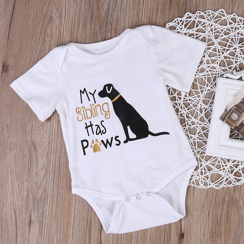 Baby Cotton Printed Romper One-Piece