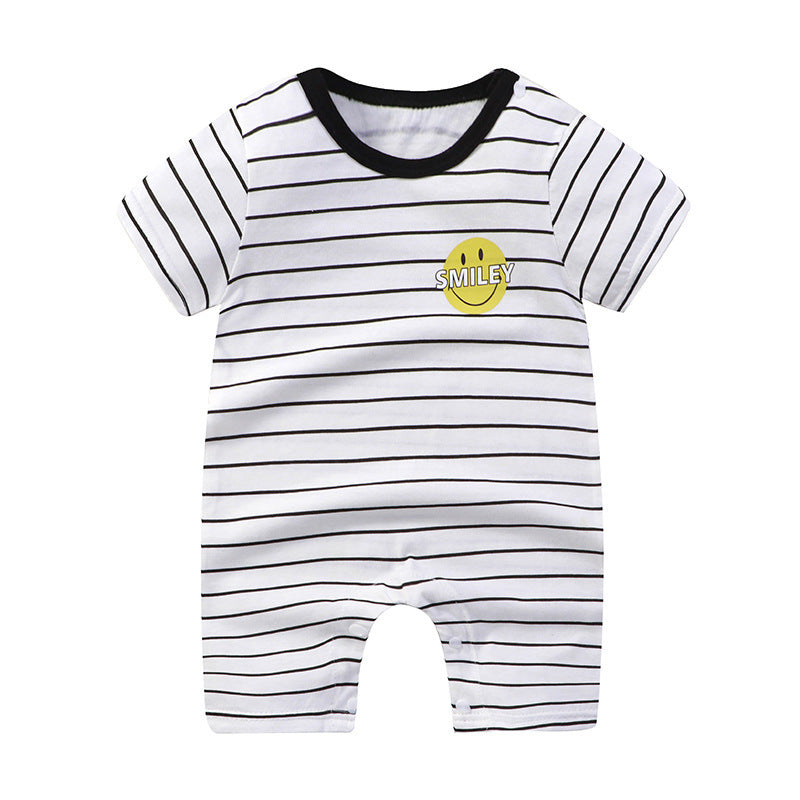 Baby Cotton Short-Sleeve Romper