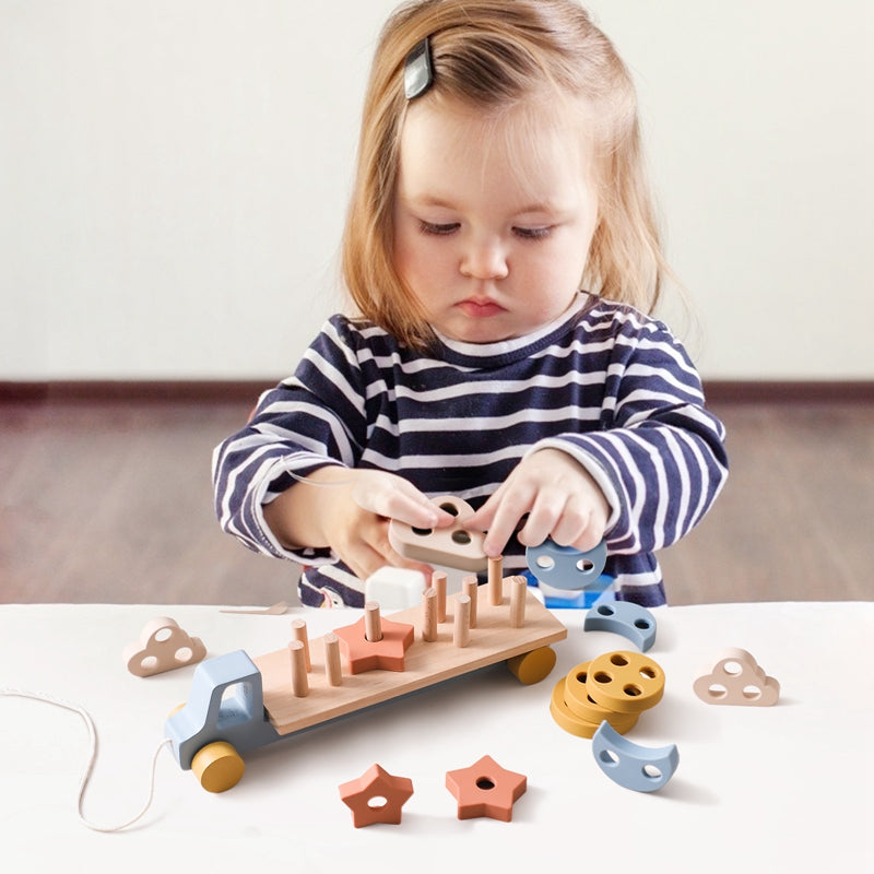 Baby Crawling Rope Pull Cognitive Toy