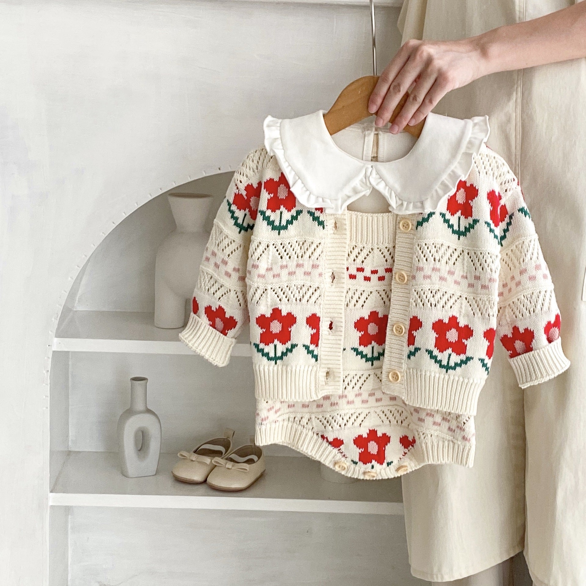 Baby Girl Autumn Cotton Sweater Cardigan