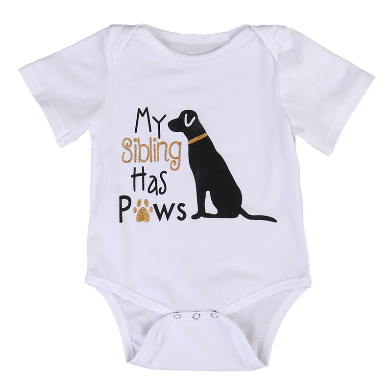 Baby Cotton Printed Romper One-Piece