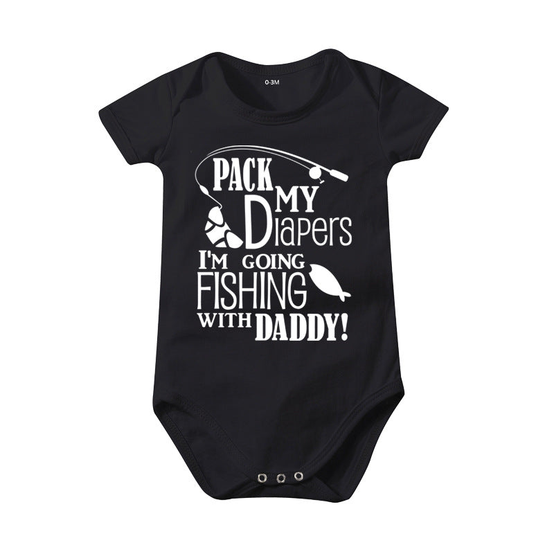 Baby Cotton Printed Romper Bodysuit