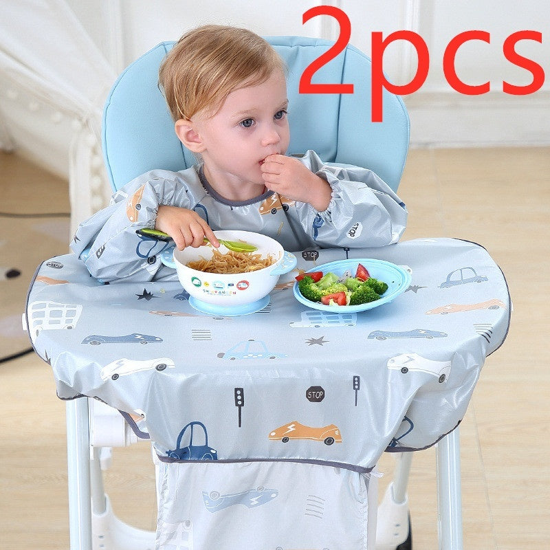 Baby Feeding Chair Bib Cover
