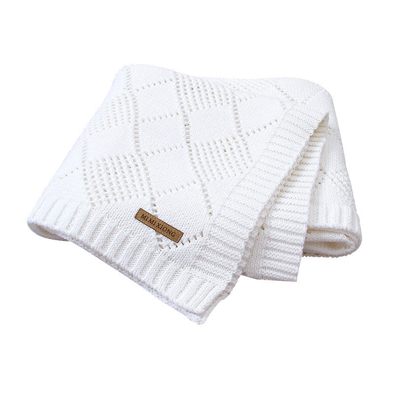 Ins Hot Sale Baby Blanket Solid Color