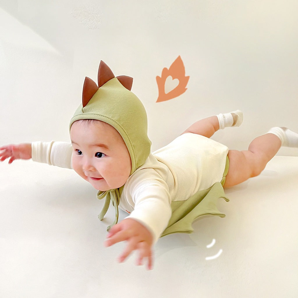 Baby Dragon Print Romper One-Piece