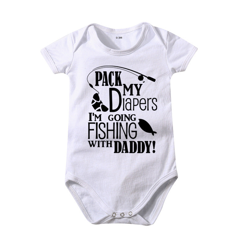 Baby Cotton Printed Romper Bodysuit