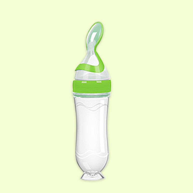 Baby Silicone Rice Paste Feeding Bottle