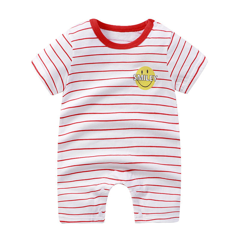 Baby Cotton Short-Sleeve Romper