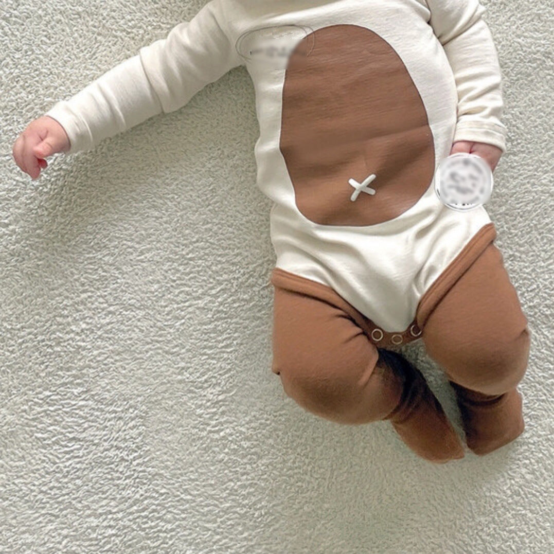Baby Onesie Little Monkey Top Banana Romper