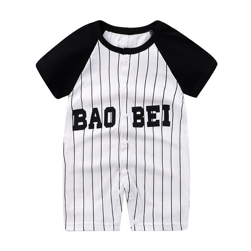 Baby Cotton Short-Sleeve Romper