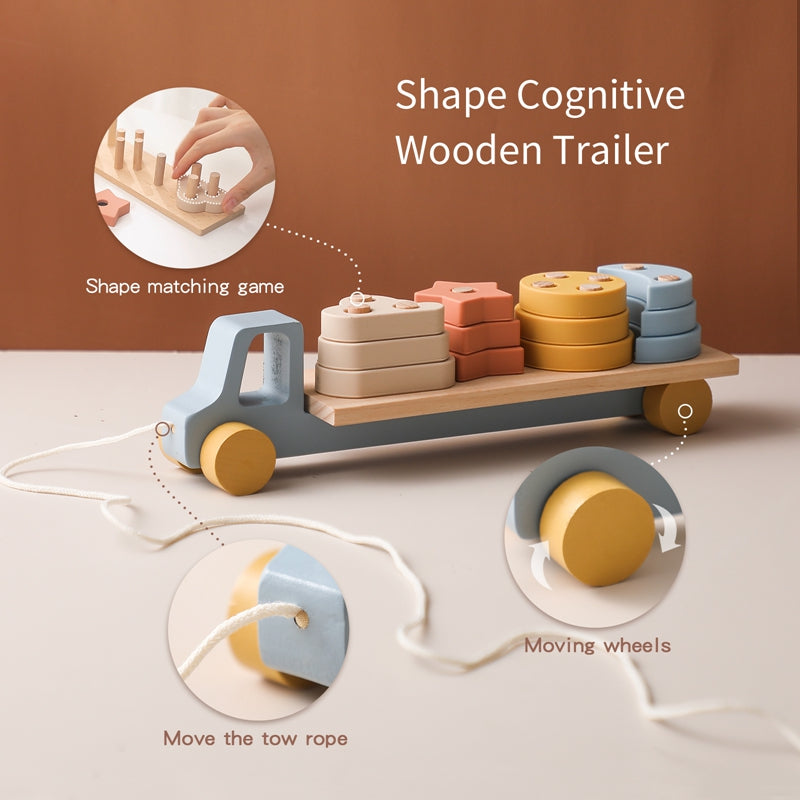 Baby Crawling Rope Pull Cognitive Toy