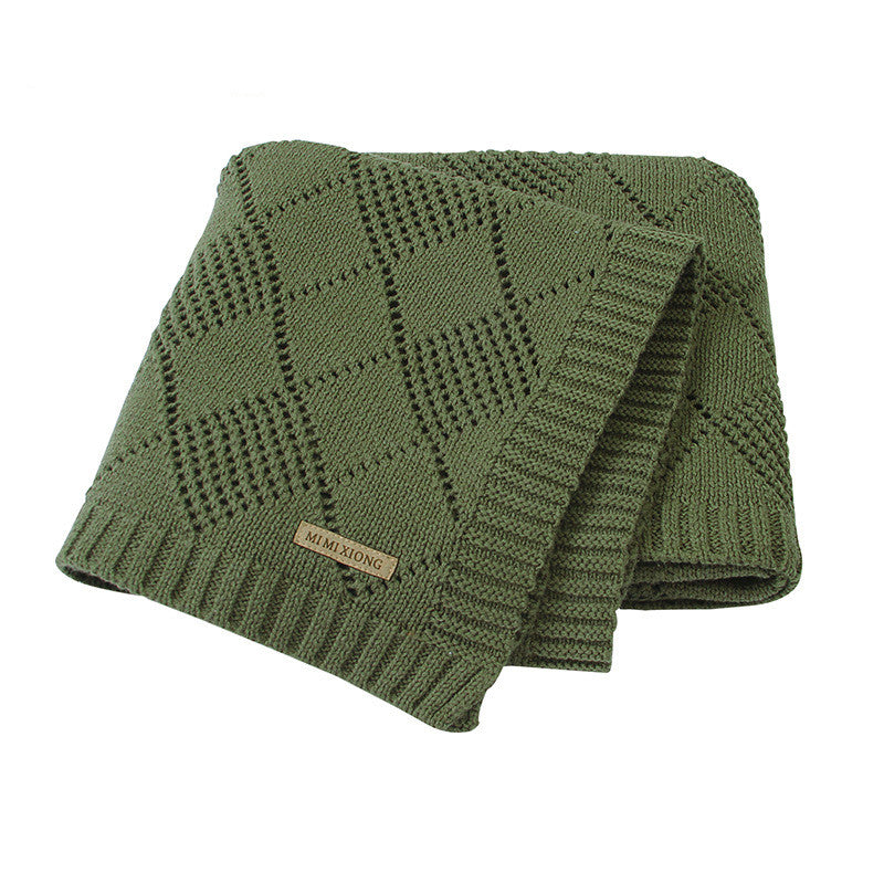 Ins Hot Sale Baby Blanket Solid Color