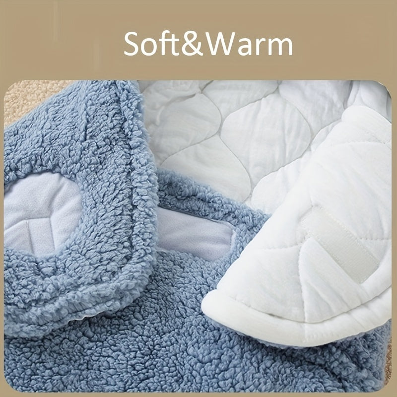 Super Soft Baby Sleeping Bag Fluffy Fleece Newborn Blanket